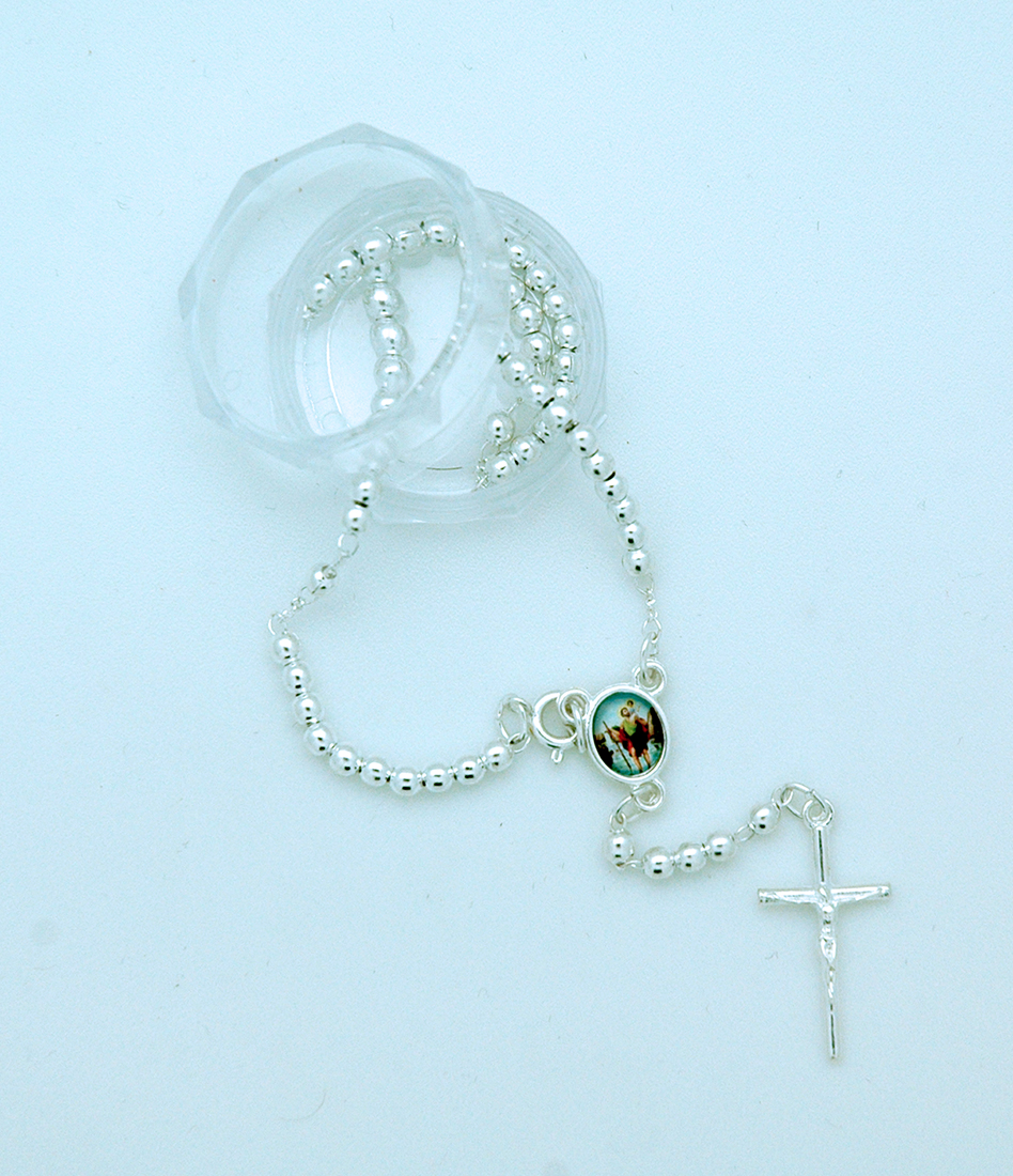 BA113514 - Brazilian Metal Car Rosary