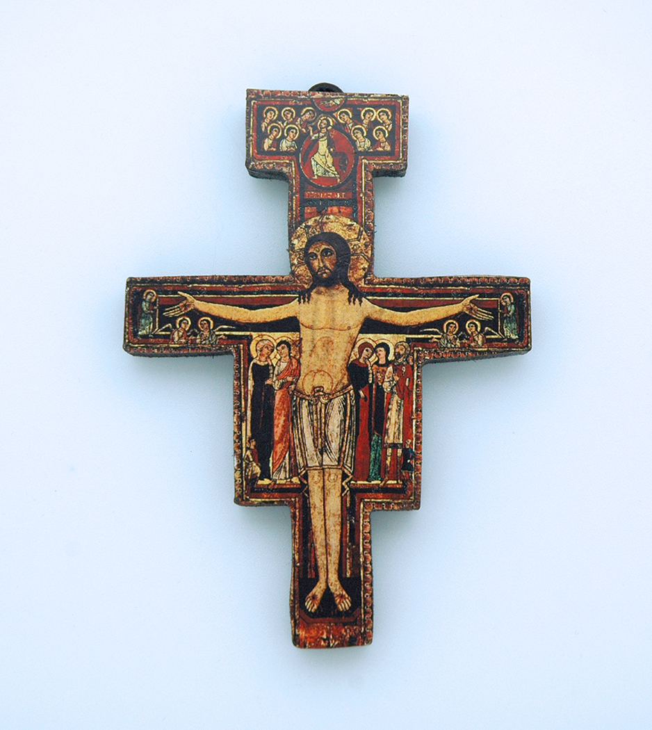 GG1 - Greek San Damiano Cross, 4 in.