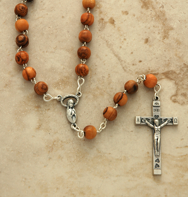 HLROWW - Olive Wood Rosary