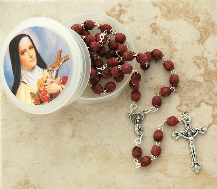 HLRR - Genuine Rose Petal Rosary