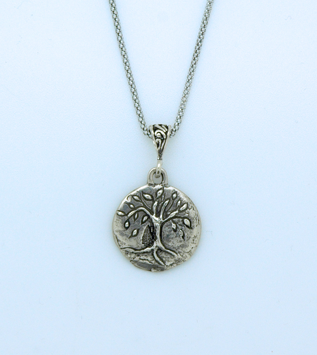 SSN63 - Sterling Silver Tree of Life on Sterling Silver Chain