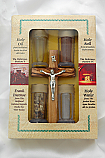 HLOLG - Holy Water, Soil, Oil and Incense with Olive Wood Cross