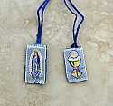 SCP-G - Blue Wool Scapular, Guadalupe