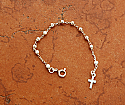 SSB3 - Sterling Silver Rosary Bracelet