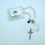 PMT3037S - 8 mm. Silver Wedding Anniversary Rosary from Fatima