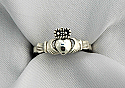 WG2416 - Sterling Silver Ring, Claddagh