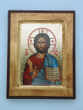 G0SR-CT - Greek Icon, Jesus, 5x7 in.